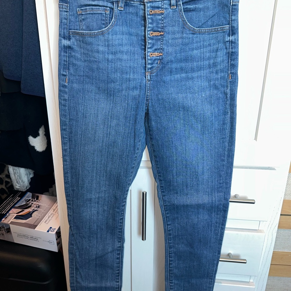 LOFT Women's Skinny Jeans in Medium Blue Wash